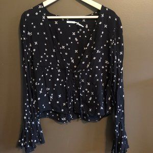 Urban Outfitters: Kimchi Blue Bell Sleeve Top